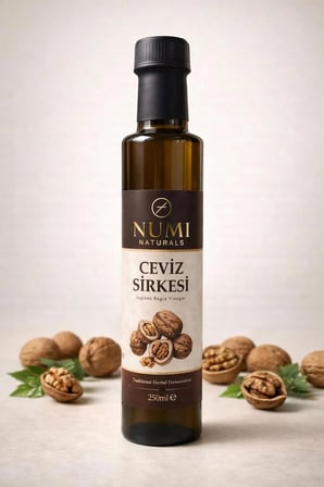 Numi Naturals Ceviz Sirkesi 250 Ml – Geleneksel Fermente