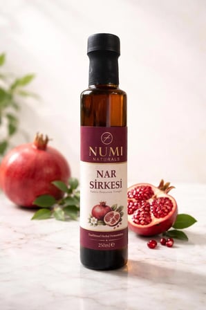 NUMI Naturals Nar Sirkesi – Geleneksel Fermantasyon 250ml