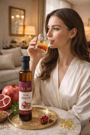 NUMI Naturals Nar Sirkesi – Geleneksel Fermantasyon 250ml