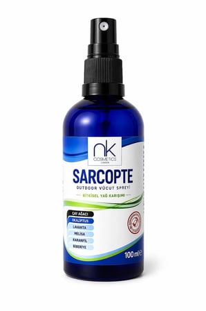 Sarcopte Doğal Sinek Kovucu Sprey 100 ml – Bitkisel Yağ Bazlı