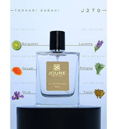Joure J270 Aromatik Odunsu Lavanta Kokulu Kalıcı Erkek Parfüm