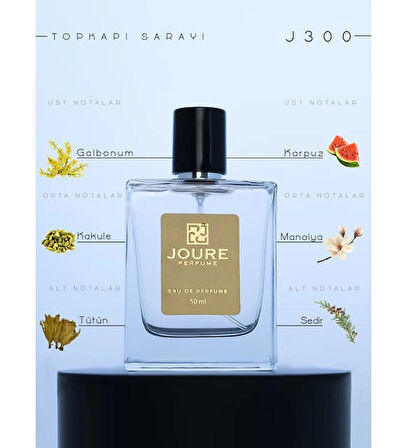 Joure J300 - Aromatik Meyveli Ferah Kokulu Erkek Parfüm