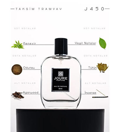 Joure J310 - Odunsu Meyveli Vanilya Kokulu Kalıcı Erkek Parfüm