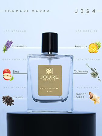 JOURE J324 - MEYVELİ TATLI AROMATİK KOKULU 50ML KALICI EDP ERKEK PARFÜM