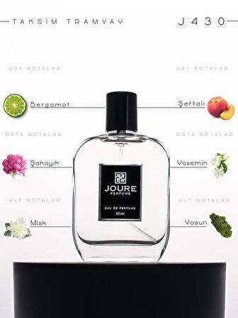 JOURE PERFUME J430 - BEYAZ ÇİÇEKLER FRESH MEYVELİ KOKULU 50ML KALICI EDP UNISEX PARFÜM