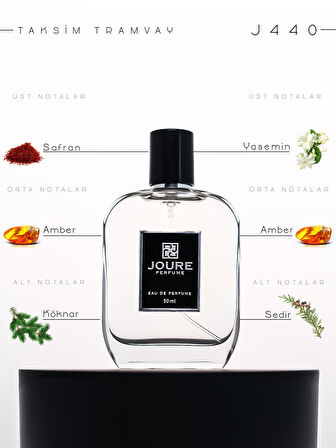 JOURE J440 - ODUNSU AMBER BAHARATLI KOKULU 50ML  KALICI EDP UNISEX PARFÜM