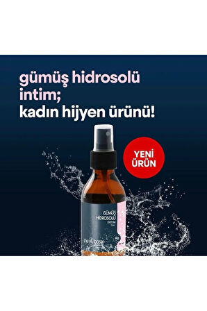 Gümüş Hidrosolü İntim Genital Bölge Akıntı Kaşıntı Yanma Ağrı Koku Gidermeye Yardımcı Losyon 100 ml