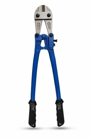 Demir Kesme Makası Profesyonel Çelik Tel Zincir ve Demir Çubuk Kesici Güçlü Kaldıraç Sistemli Ağır Hizmet Tipi 18x450 mm