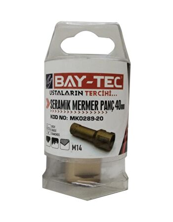 Bay-Tec MK0289-20 Seramik Mermer Delme Panç 40 mm