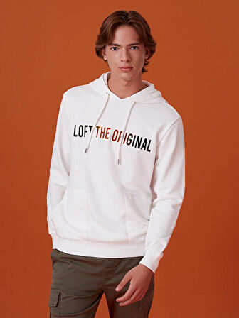 Loft Beyaz Erkek Sweatshirt LF 2030979