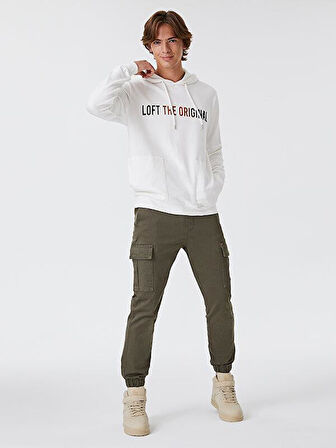 Loft Beyaz Erkek Sweatshirt LF 2030979