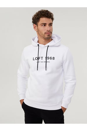 LF2021563 Loft Erkek Sweat WHITE