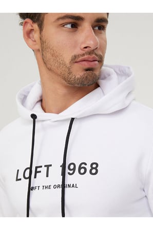 LF2021563 Loft Erkek Sweat WHITE