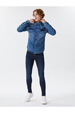 Slim Fit Gömlek Uzun Kol