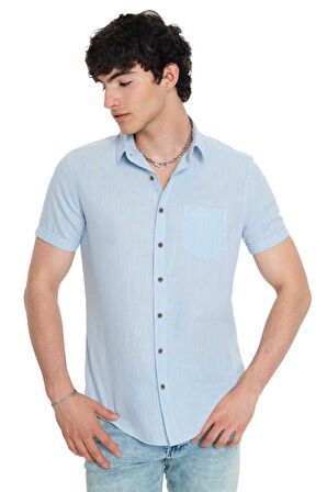 Loft Regular Fit Erkek Kısa Kollu Gömlek LF2024492