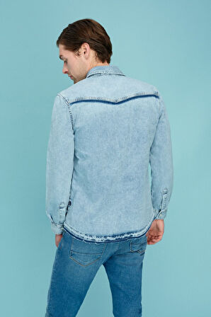 Loft Slim Fit Erkek Gömlek Uzun Kol