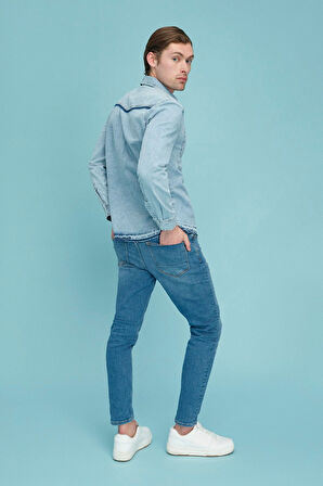 Loft Slim Fit Erkek Gömlek Uzun Kol