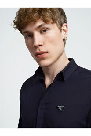 Slim Fit Gömlek Uzun Kol