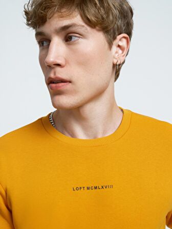 LF2034268 Loft Erkek Sweat SAFRAN YELLOW