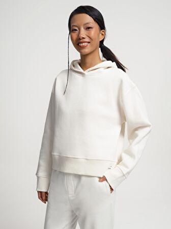 LF2033675 Loft Kadın Sweat OFF WHITE