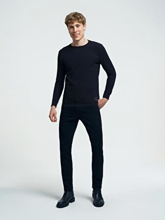 LF2034194 Loft Erkek Sweat BLACK