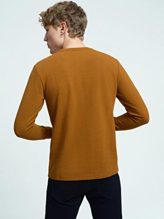 LF2034194 Loft Erkek Sweat CAMEL
