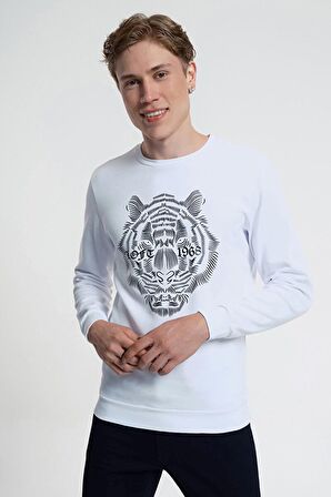 LF2030214 Loft Erkek Sweat WHITE