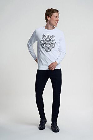 LF2030214 Loft Erkek Sweat WHITE