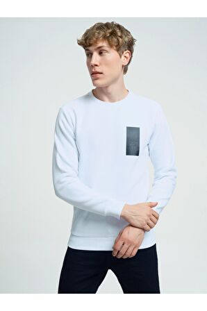 LF2034185 Loft Erkek Sweat WHITE