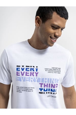 T-shirt Whıte