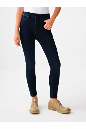 Loft Natalıe Mınael Blue Black Wash Kadın Jean Pantolon LF2037058