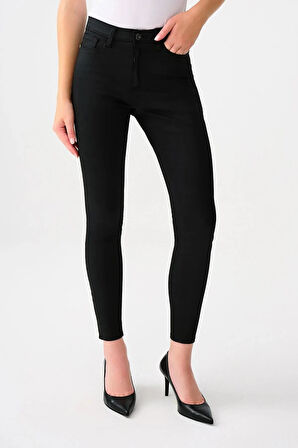 Loft Natalıe Nil Black Wash Kaplamalı Kadın Jean Pantolon LF2037503