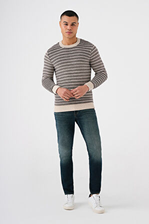 Loft Ekru Erkek Triko LF2037254