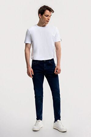 Loft Justın Martın Dark Blue Black Wash Erkek Jean Pantolon LF2035717