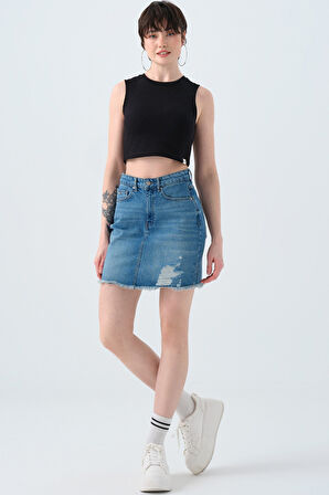Loft Goddess Mid W Kadın Etek Lf2039813
