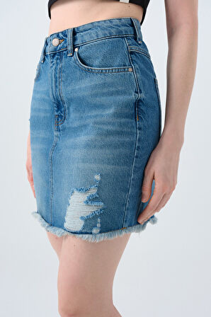 Loft Goddess Mid W Kadın Etek Lf2039813