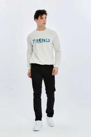 Loft Ricardo Marvin Black Erkek Jean Pantolon LF2041061