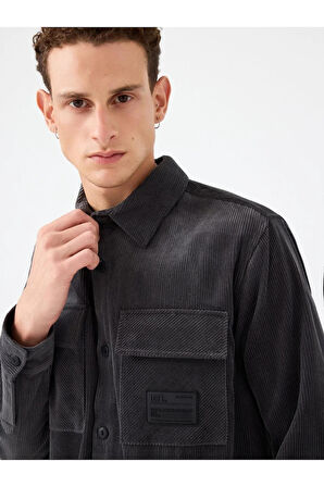 Loft Erkek Kadife Gömlek LF2040592