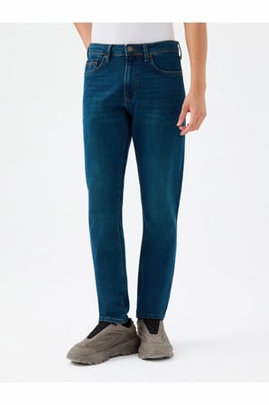 Loft Ricardo Dante Dark Green Wash Erkek Jean Pantolon LF2037017