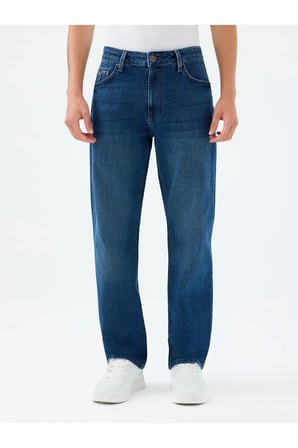 Loft Simon Lukas Dark Wash Erkek Jean Pantolon LF2040121