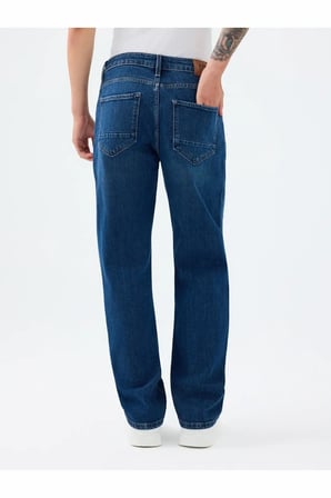 Loft Simon Lukas Dark Wash Erkek Jean Pantolon LF2040121