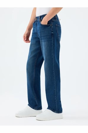 Loft Simon Lukas Dark Wash Erkek Jean Pantolon LF2040121