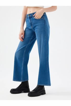 Loft Bella Salina Mid Blue Wash W Kadın Pantolon LF2038793