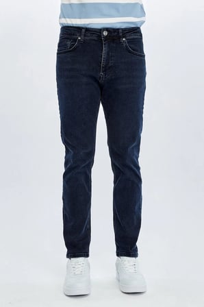 Loft Ricardo Enzo Blue Black Wash M Erkek Jean Pantolon LF2043530
