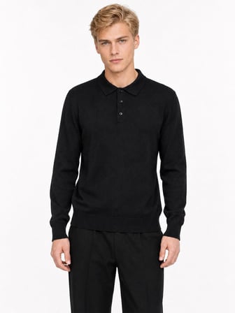 Loft Erkek Polo Yaka Kazak LF2043741