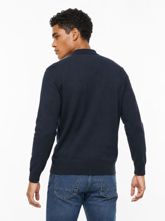 Loft Erkek Polo Yaka Kazak LF2043741