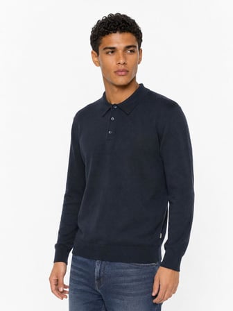 Loft Erkek Polo Yaka Kazak LF2043741