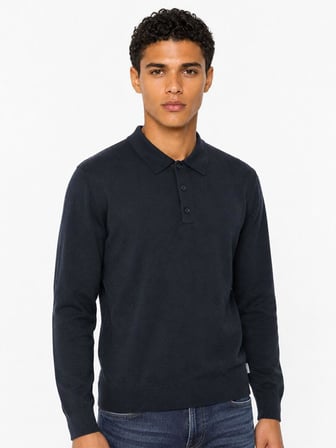 Loft Erkek Polo Yaka Kazak LF2043741