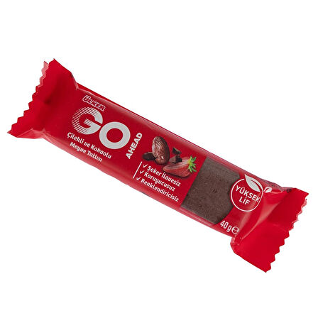Ülker Go Ahead Çilekli & Kakaolu  Hurma Bar 40 gr.