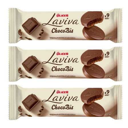 Ülker Laviva Chocobis 121 gr 3 lü